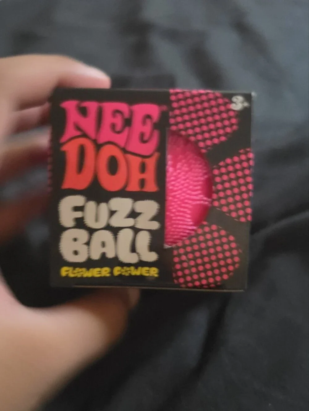 NEE DOH Fuzz Ball - Hot Pink